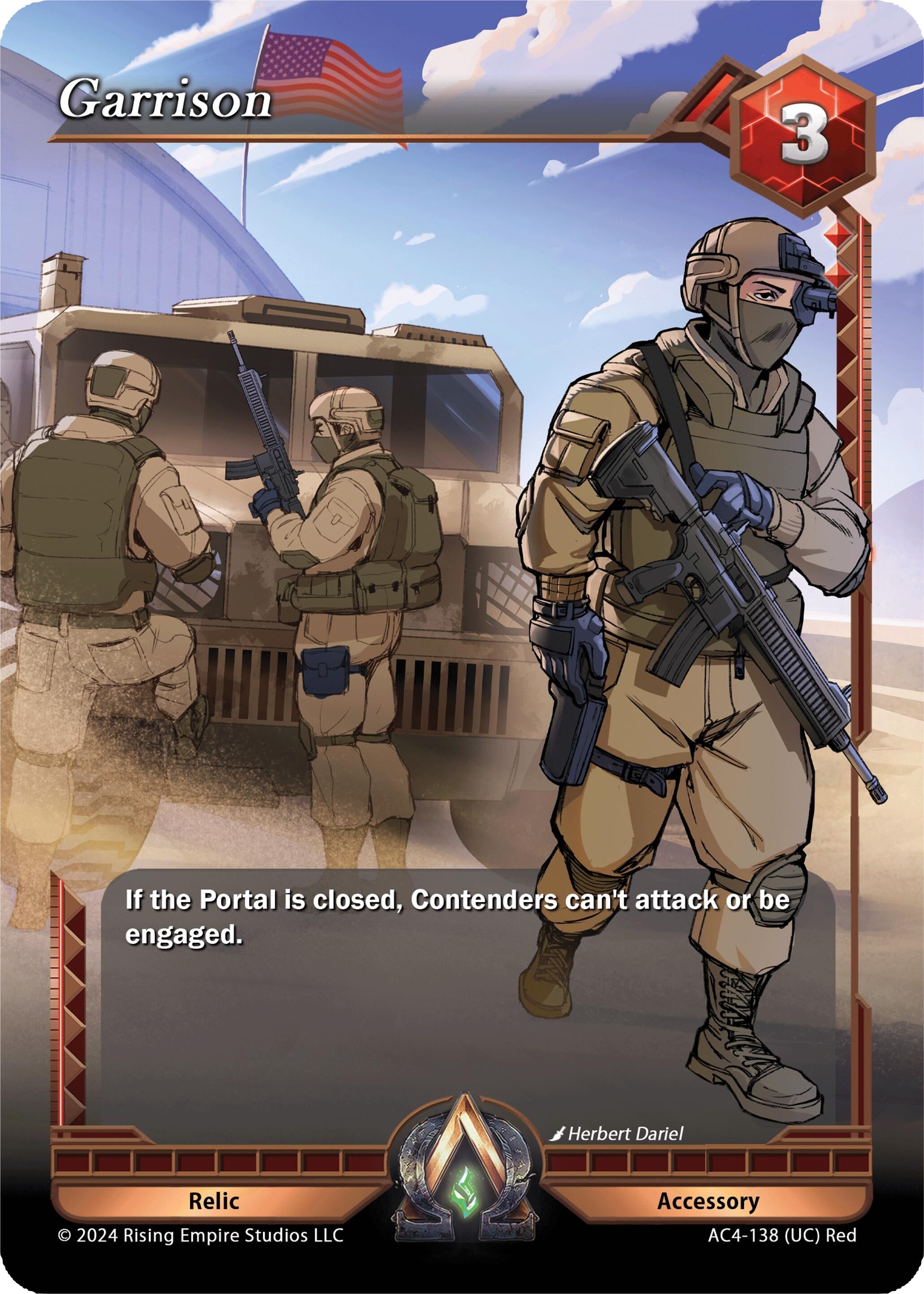 Image for Garrison (Genesis Returns) (AC4-138) - Alpha Clash