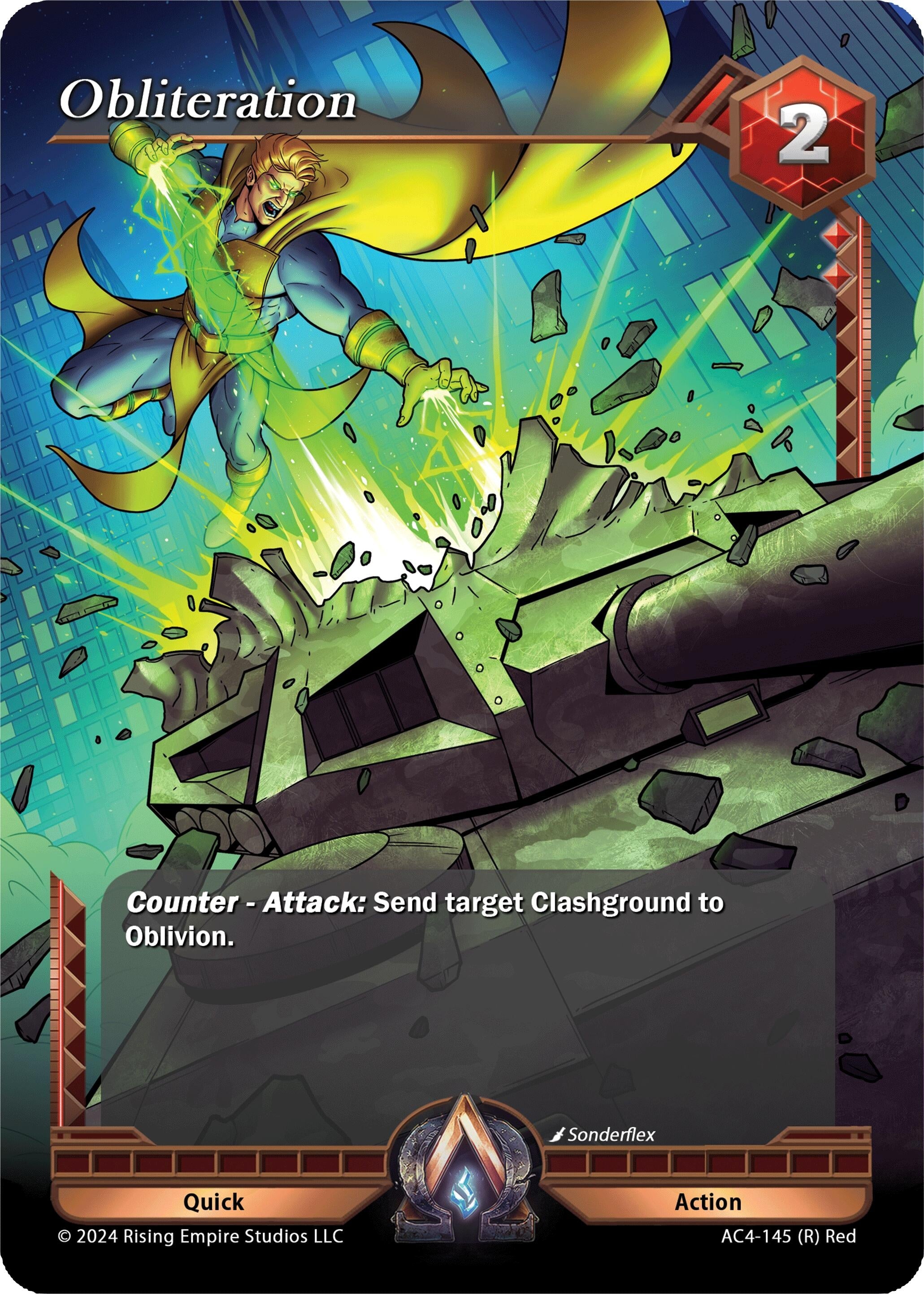Image for Obliteration (Genesis Returns) (AC4-145) - Alpha Clash
