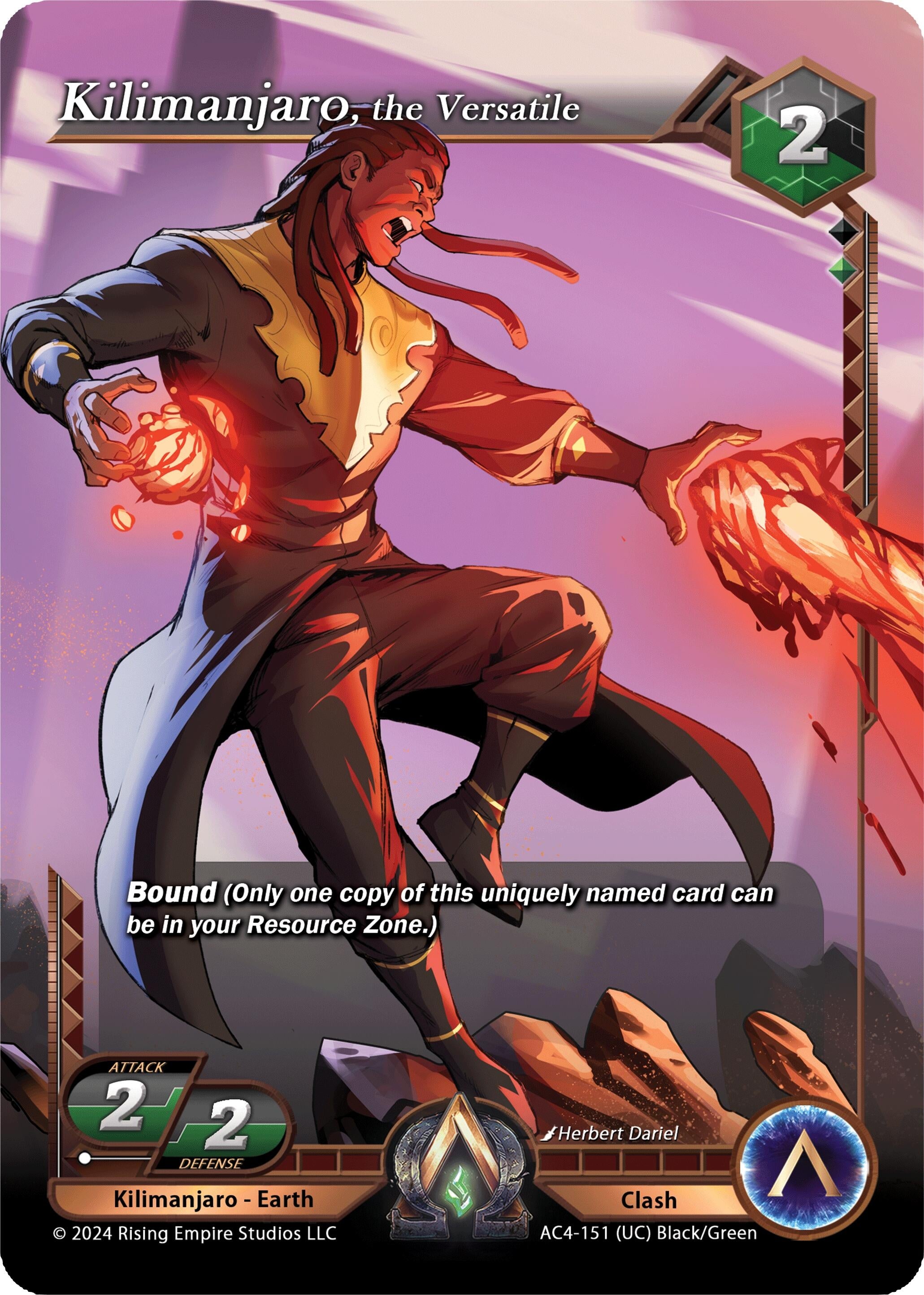 Image for Kilimanjaro, the Versatile (Genesis Returns) (AC4-151) - Alpha Clash