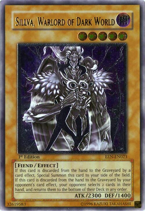Image for Sillva, Warlord of Dark World (UTR) (Elemental Energy) (EEN-EN023) - YuGiOh