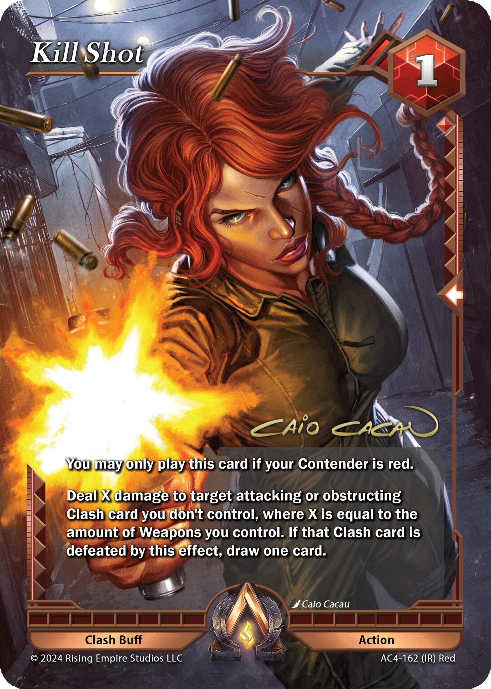 Image for Kill Shot (Iconic Rare) (Genesis Returns) (AC4-162) - Alpha Clash