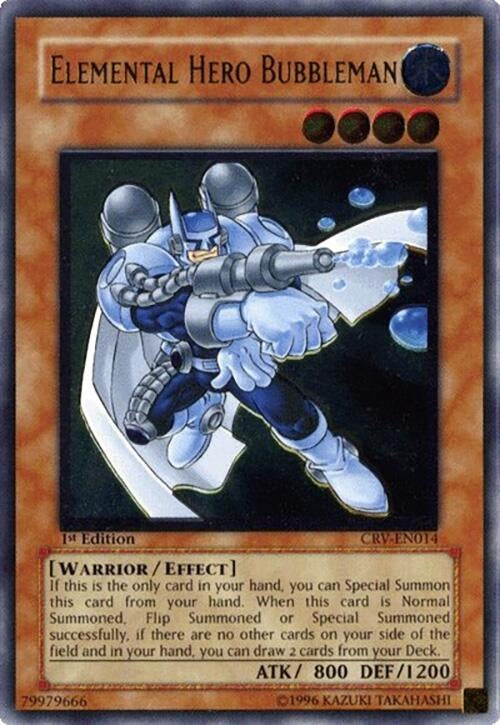Image for Elemental Hero Bubbleman (UTR) (Cybernetic Revolution) (CRV-EN014) - YuGiOh