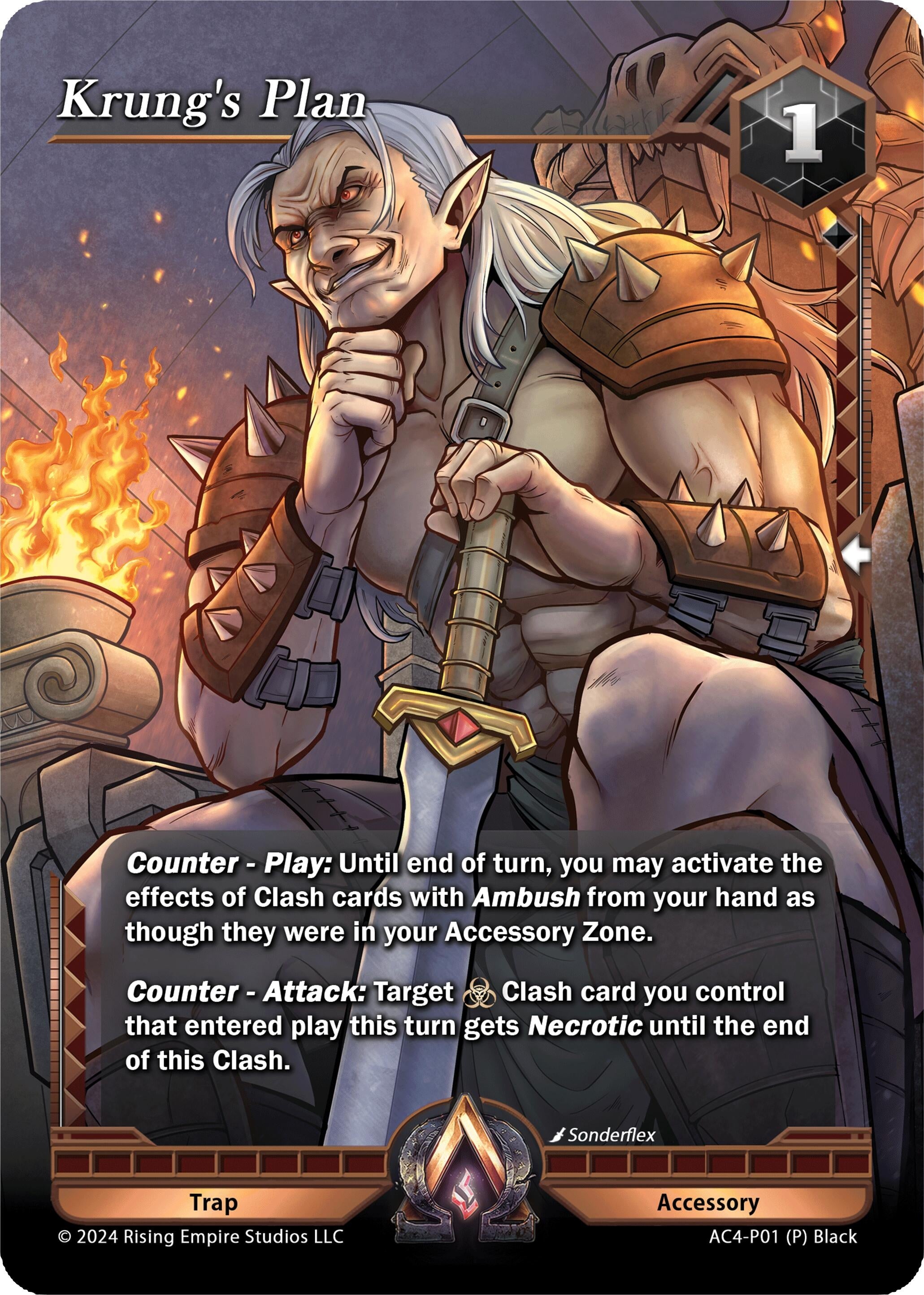 Image for Krung's Plan (Genesis Returns) (AC4-P01) - Alpha Clash
