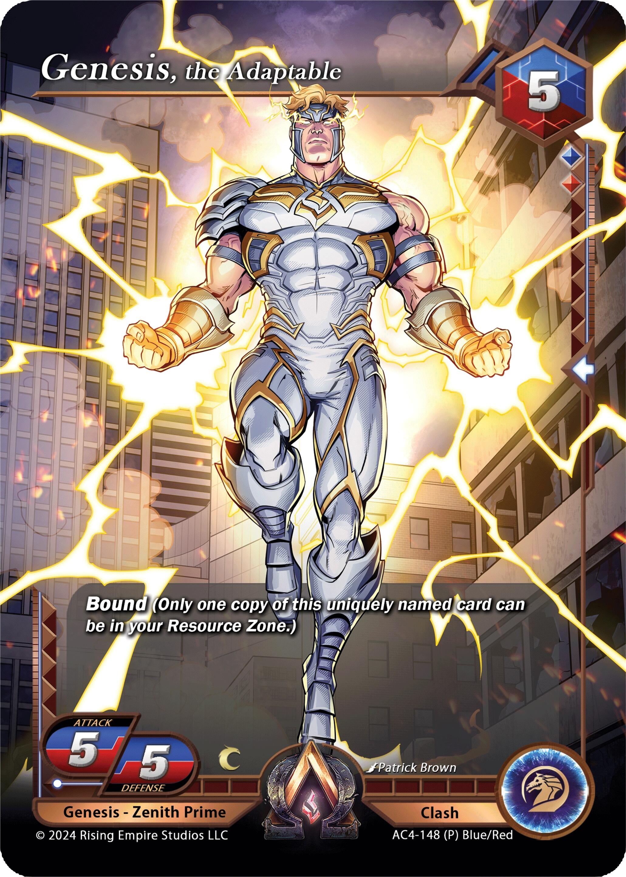 Image for Genesis, the Adaptable (Team Covenant Promo) (Genesis Returns) (AC4-148) - Alpha Clash