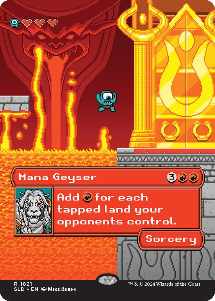 Image for Mana Geyser (Secret Lair Drop Series) (1821) - Magic: The Gathering