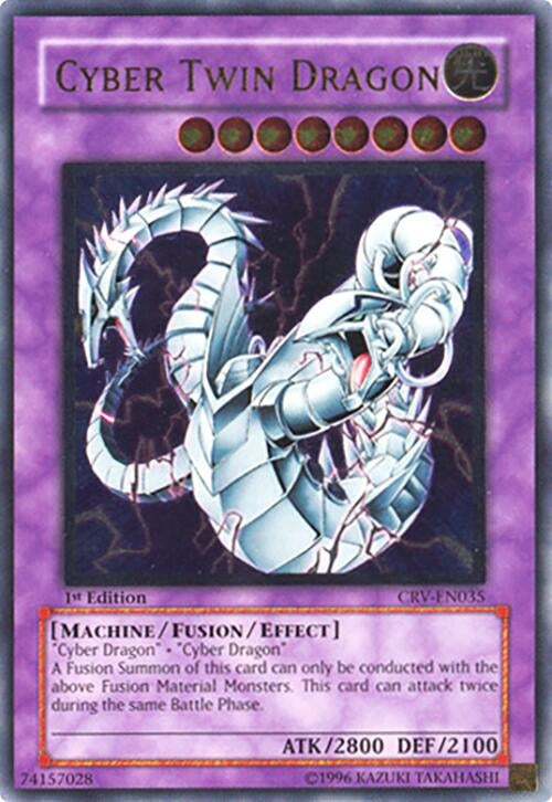 Image for Cyber Twin Dragon (UTR) (Cybernetic Revolution) (CRV-EN035) - YuGiOh