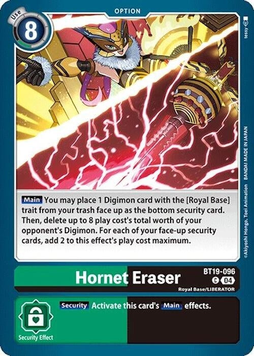 Image for Hornet Eraser (BT18-19) (BT19-096 C) - Digimon Card Game