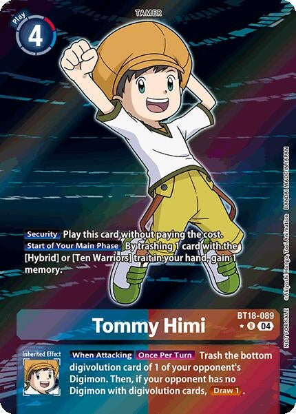 Image for Tommy Himi (Release Special Booster 2.0: Box Promotion Pack) - Digimon Card Game