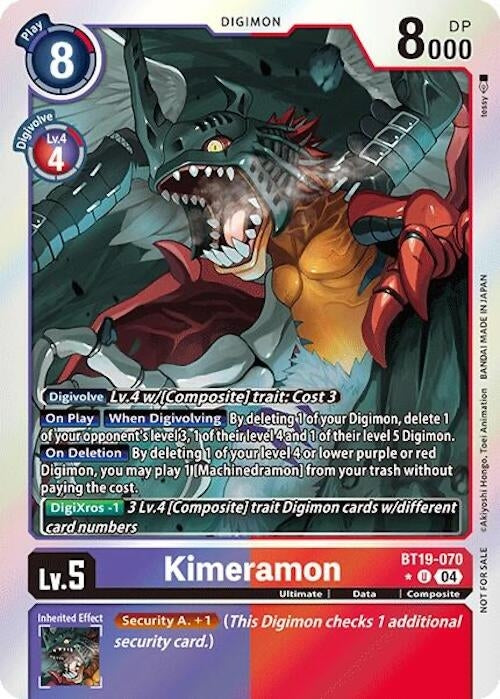 Image for Kimeramon (Release Special Booster 2.0: Box Promotion Pack) - Digimon Card Game