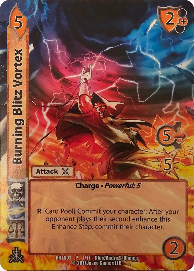 Image for Burning Fire Vortex (Red Horizon: Blood Omen) (7) - UniVersus