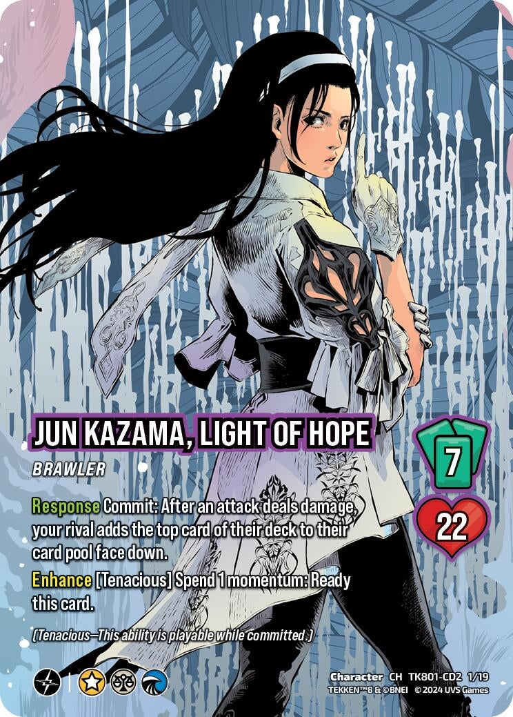Image for Jun Kazama, Light of Hope (TEKKEN 8) (TK801-CD2 1/19) - UniVersus