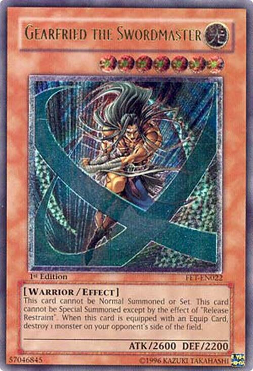 Image for Gearfried the Swordmaster (UTR) (Flaming Eternity) (FET-EN022) - YuGiOh