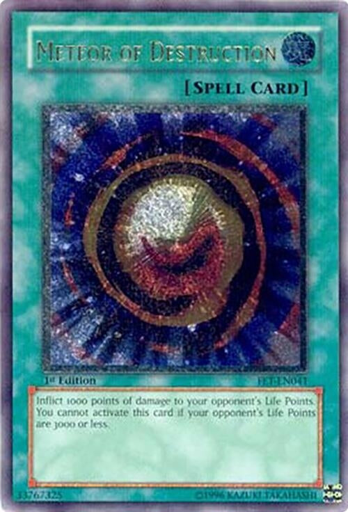 Image for Meteor of Destruction (UTR) (Flaming Eternity) (FET-EN041) - YuGiOh