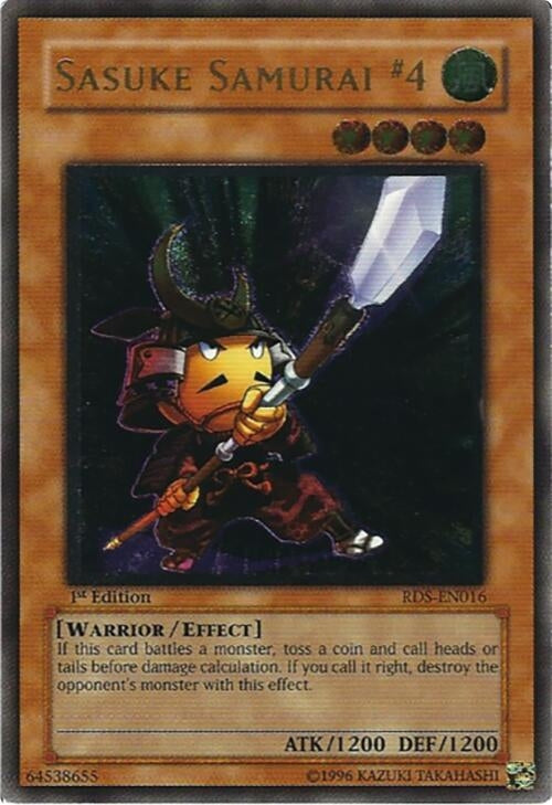 Image for Sasuke Samurai #4 (UTR) (Rise of Destiny) (RDS-EN016) - YuGiOh