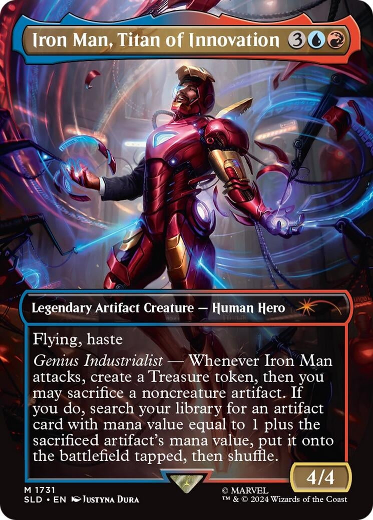 Image for Iron Man, Titan of Innovation (Secret Lair Drop Series) (1731) - Magic: The Gathering