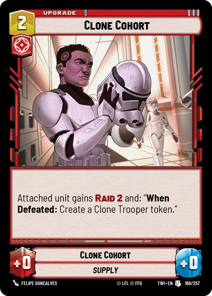 Image for Clone Cohort (Twilight of the Republic) (169/257) - Star Wars: Unlimited