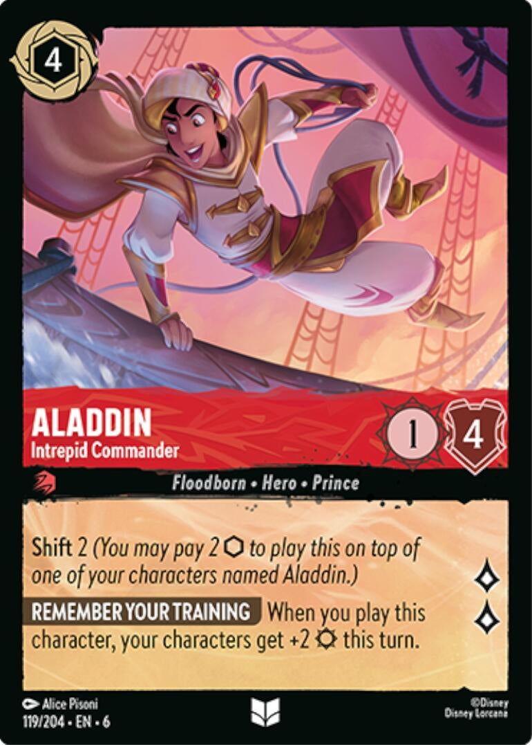 Image for Aladdin - Intrepid Commander (6) (119)