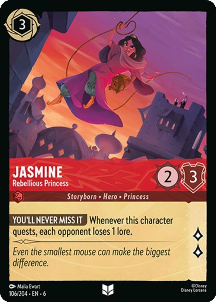 Image for Jasmine - Rebellious Princess (6) (106)