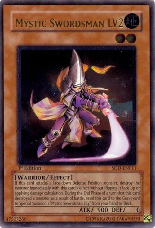 Image for Mystic Swordsman LV2 (UTR) (Soul of the Duelist) (SOD-EN011) - YuGiOh