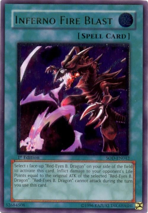 Image for Inferno Fire Blast (UTR) (Soul of the Duelist) (SOD-EN042) - YuGiOh