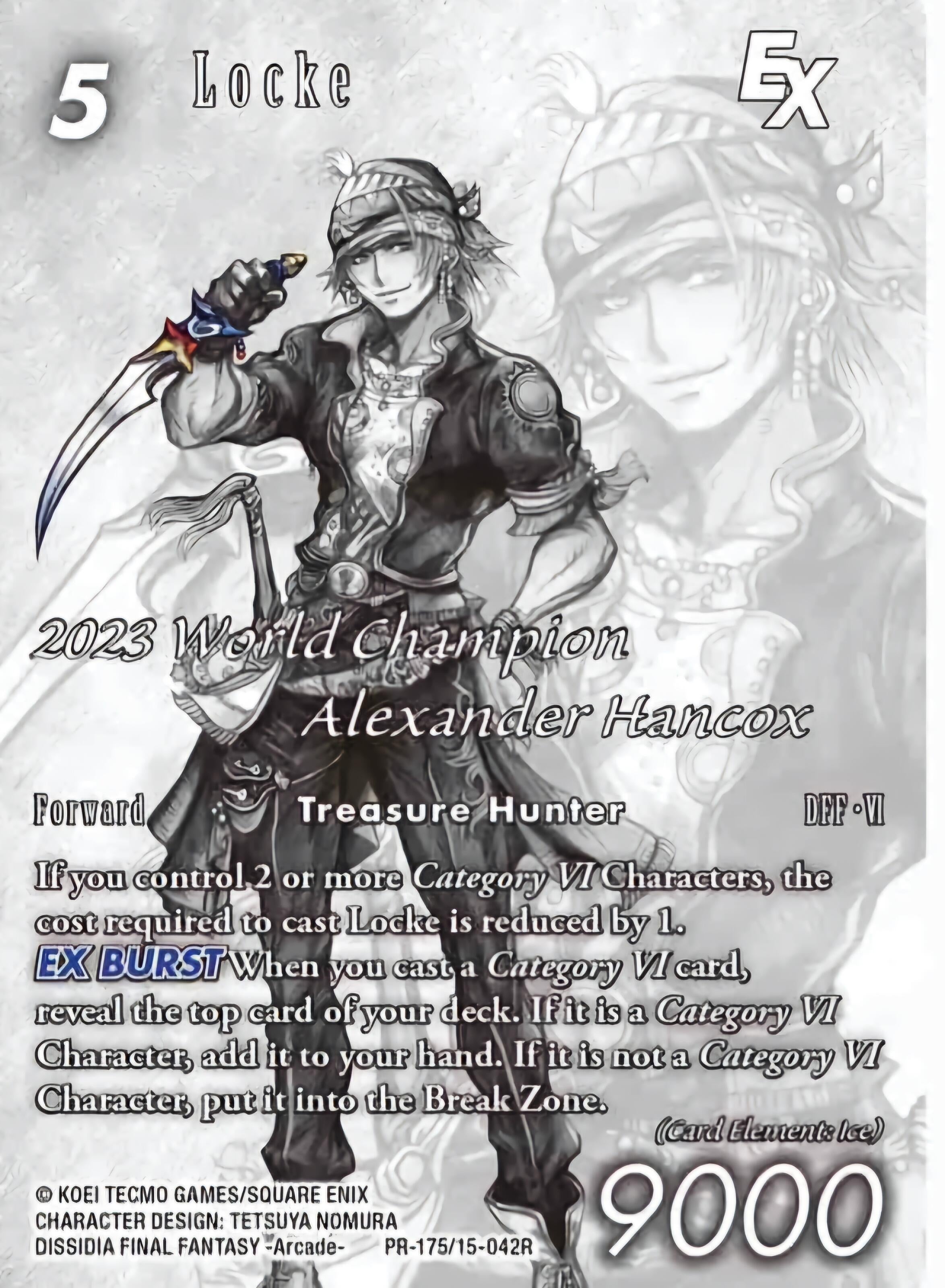 Image for Locke EX (FF: Promo Cards) (PR-175/15-042R) - Final Fantasy TCG