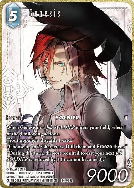 Image for Genesis (Full Art) (Hidden Legends) (24-025L) - Final Fantasy TCG