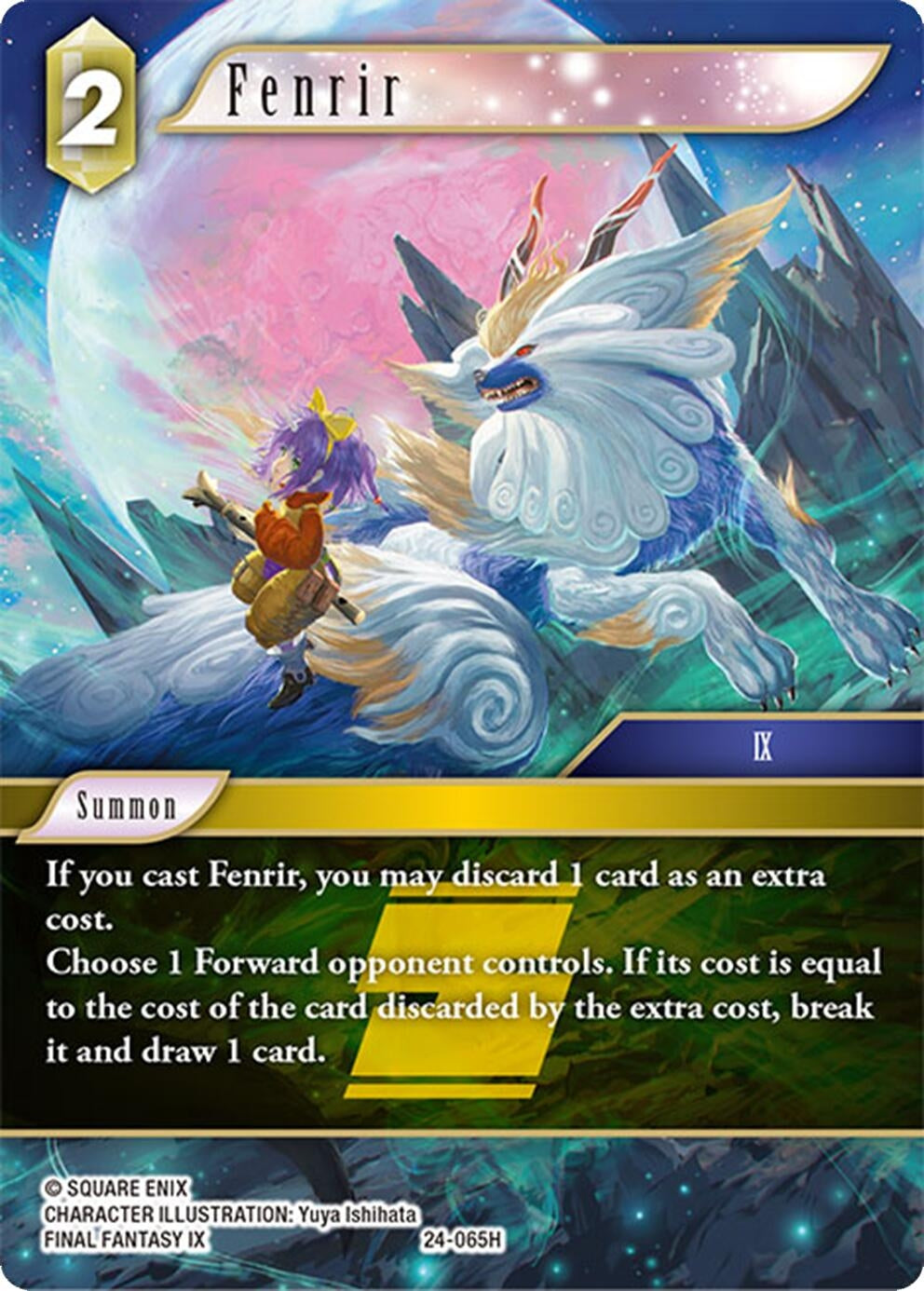 Image for Fenrir (Hidden Legends) (24-065H) - Final Fantasy TCG