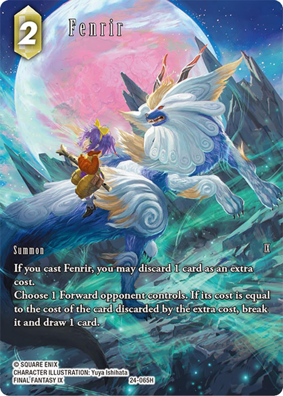 Image for Fenrir (Full Art) (Hidden Legends) (24-065H) - Final Fantasy TCG