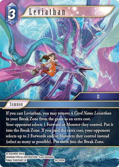 Image for Leviathan (Hidden Legends) (24-106H) - Final Fantasy TCG