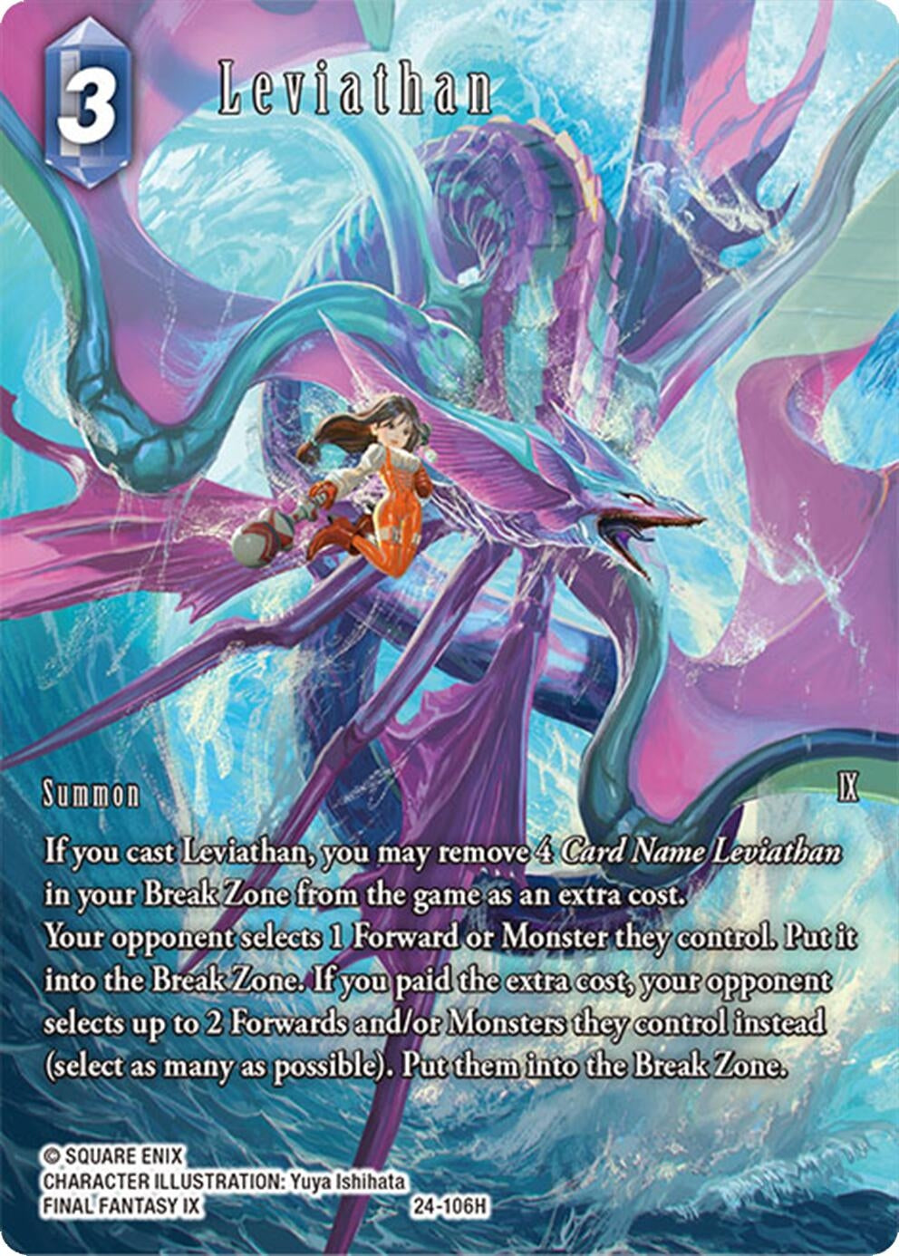 Image for Leviathan (Full Art) (Hidden Legends) (24-106H) - Final Fantasy TCG