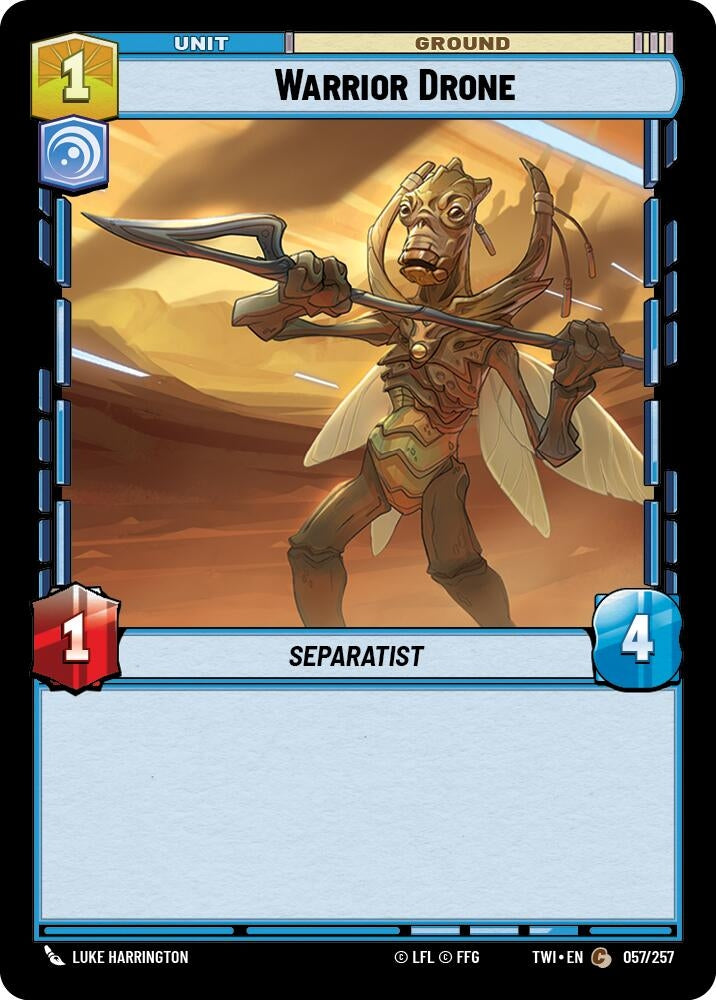 Image for Warrior Drone (Twilight of the Republic) (057/257) - Star Wars: Unlimited