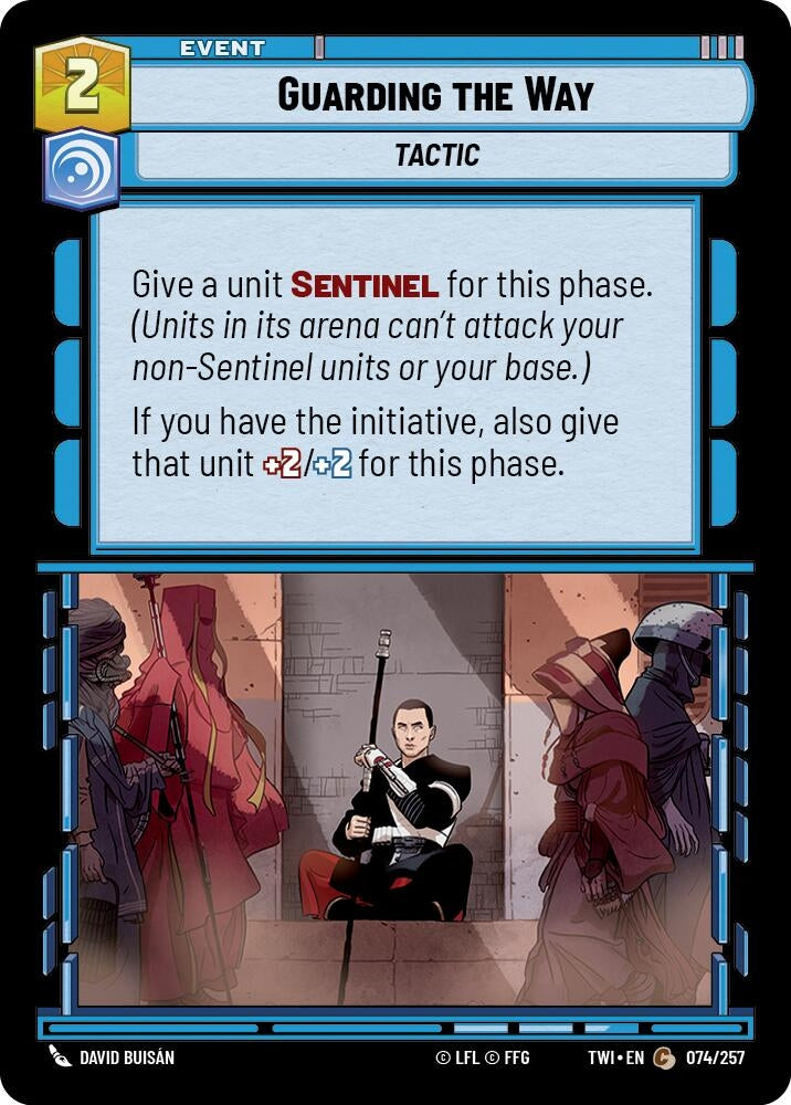 Image for Guarding the Way (Twilight of the Republic) (074/257) - Star Wars: Unlimited