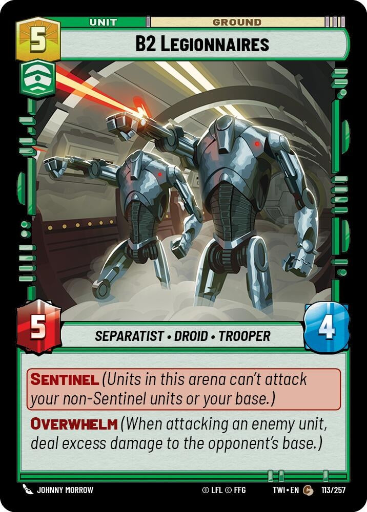 Image for B2 Legionnaires (Twilight of the Republic) (113/257) - Star Wars: Unlimited