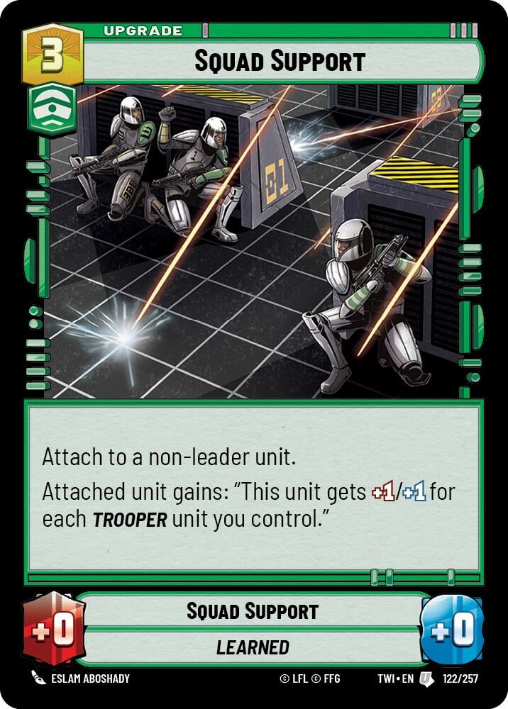 Image for Squad Support (Twilight of the Republic) (122/257) - Star Wars: Unlimited