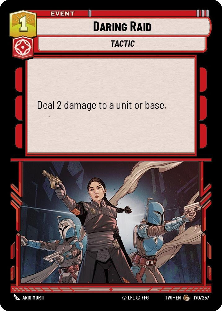 Image for Daring Raid (Twilight of the Republic) (170/257) - Star Wars: Unlimited