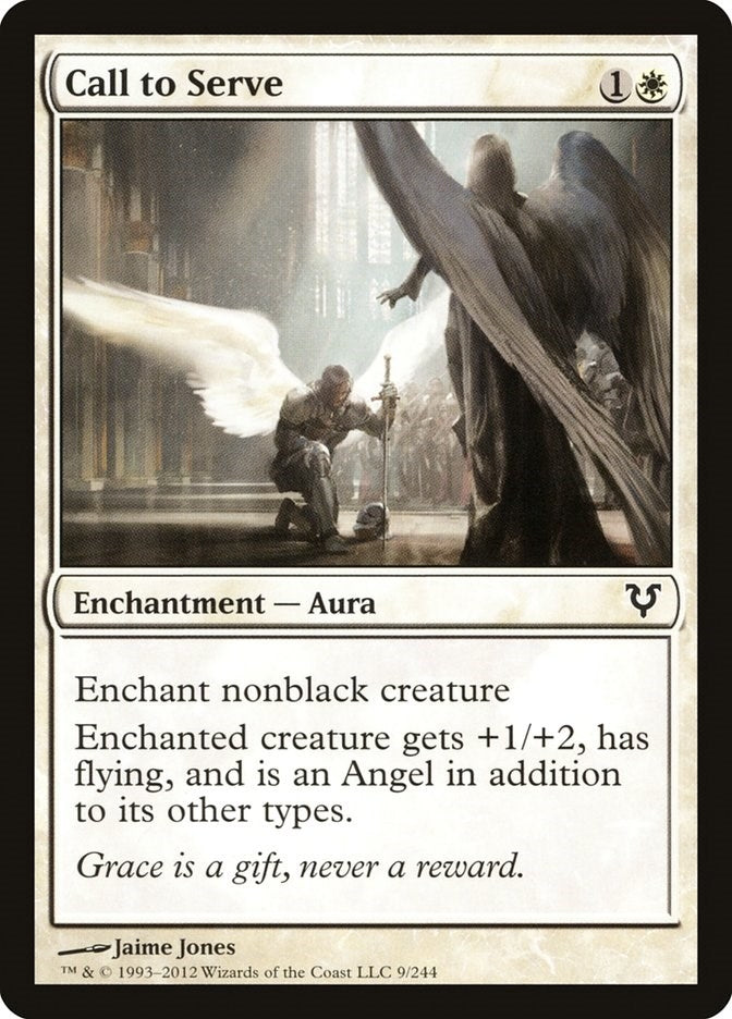 Image for Call to Serve (Avacyn Restored) (9) - Magic: The Gathering
