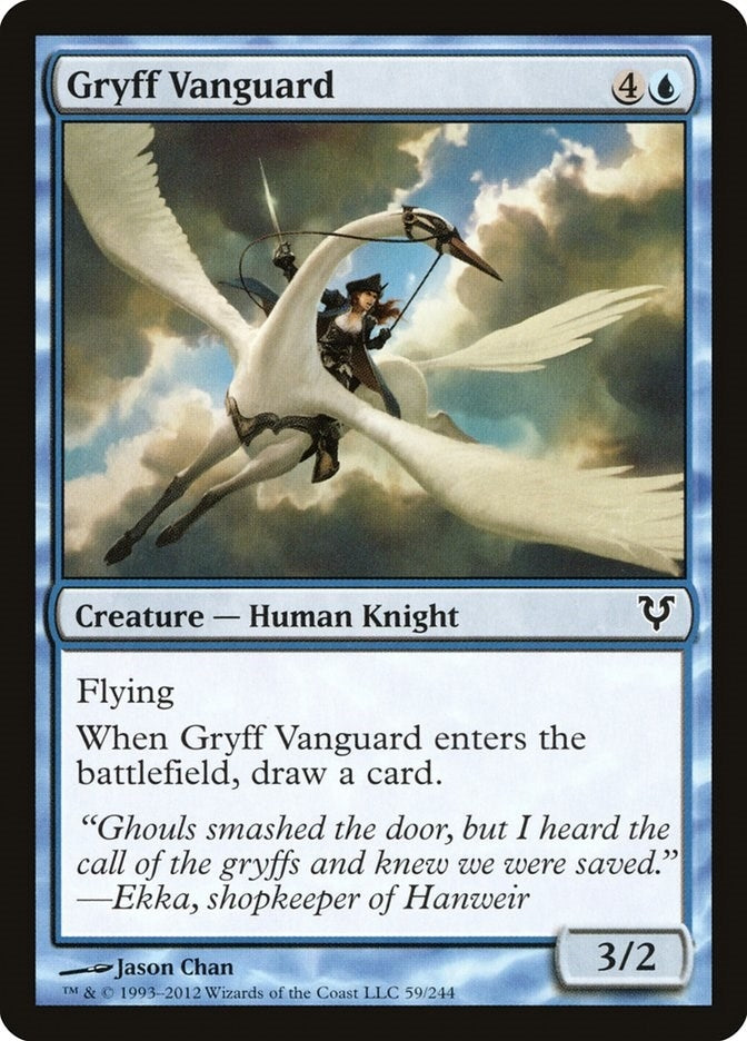 Image for Gryff Vanguard (Avacyn Restored) (59) - Magic: The Gathering
