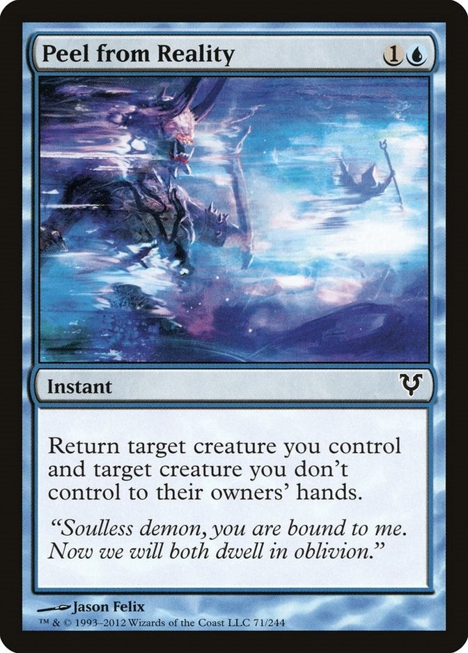 Image for Peel from Reality (Avacyn Restored) (71) - Magic: The Gathering