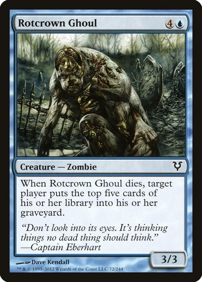 Image for Rotcrown Ghoul (Avacyn Restored) (72) - Magic: The Gathering