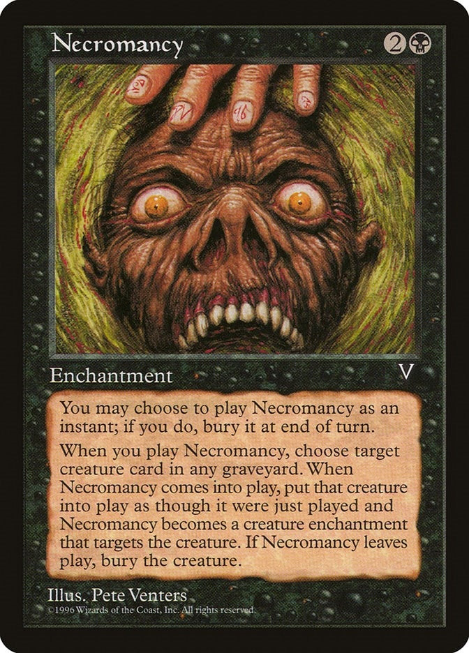 Image for Necromancy (Visions) - Magic: The Gathering