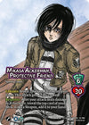 Image for Mikasa Ackerman, Protective Friend (Alternate Art) (Attack On Titan: Origins of Power) (12/186) - UniVersus
