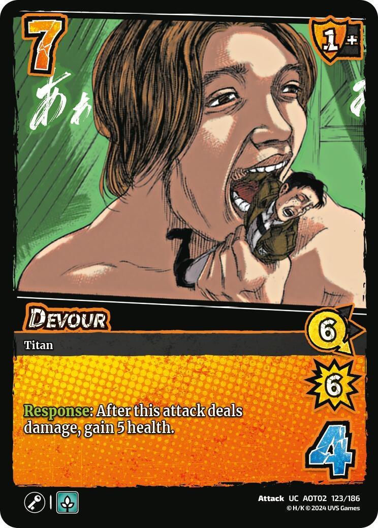 Image for Devour (Attack On Titan: Origins of Power) (123/186) - UniVersus