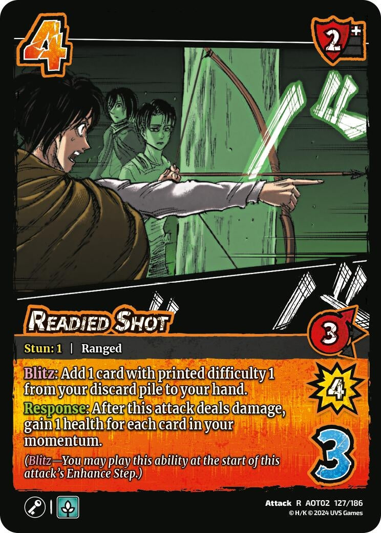 Image for Readied Shot (Attack On Titan: Origins of Power) (127/186) - UniVersus