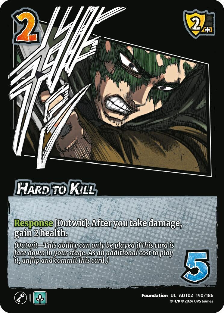 Image for Hard to Kill (Attack On Titan: Origins of Power) (140/186) - UniVersus