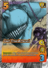 Image for Cart Titan Attacks! // The Cart Titan (Attack On Titan: Origins of Power) (147a/186) - UniVersus