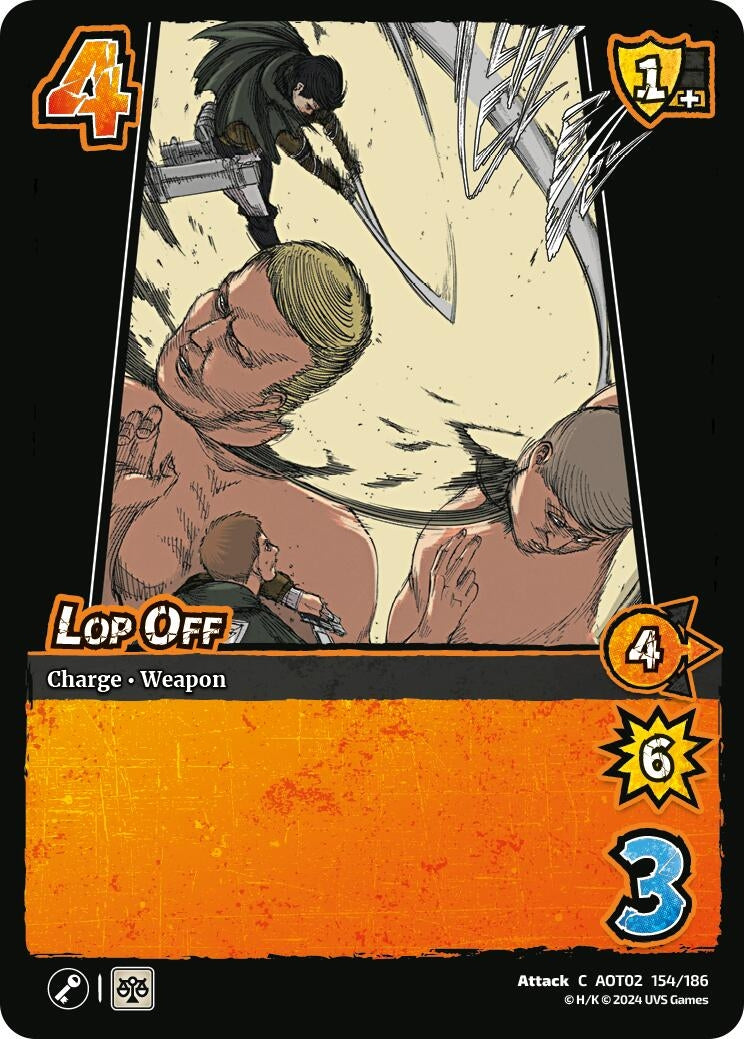 Image for Lop Off (Attack On Titan: Origins of Power) (154/186) - UniVersus