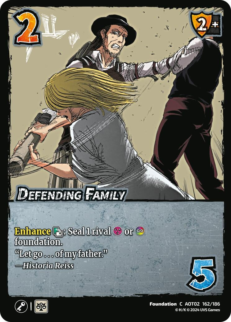 Image for Defending Family (Attack On Titan: Origins of Power) (162/186) - UniVersus