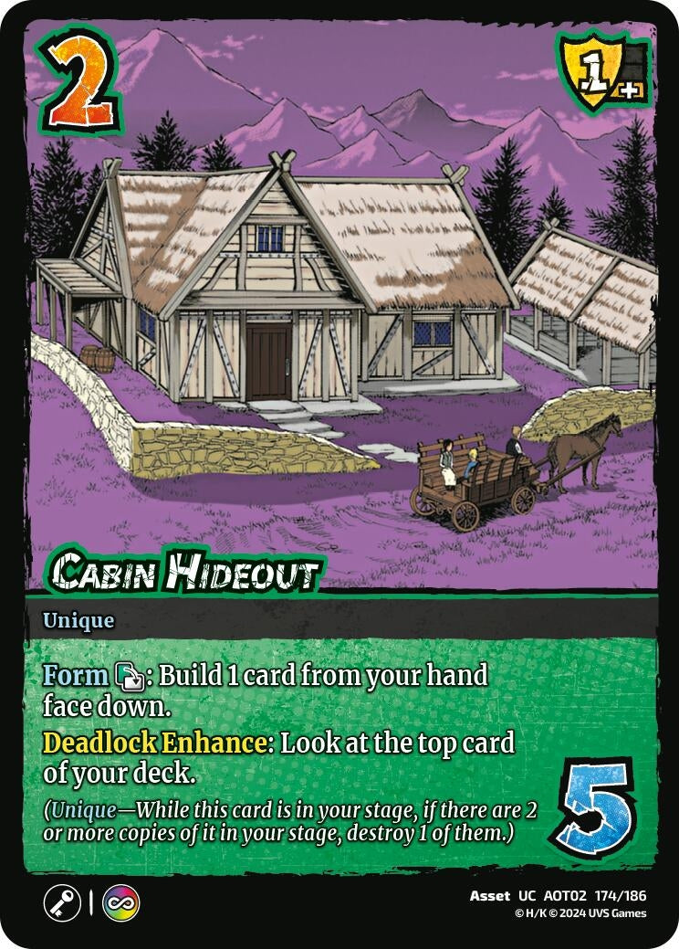 Image for Cabin Hideout (Attack On Titan: Origins of Power) (174/186) - UniVersus