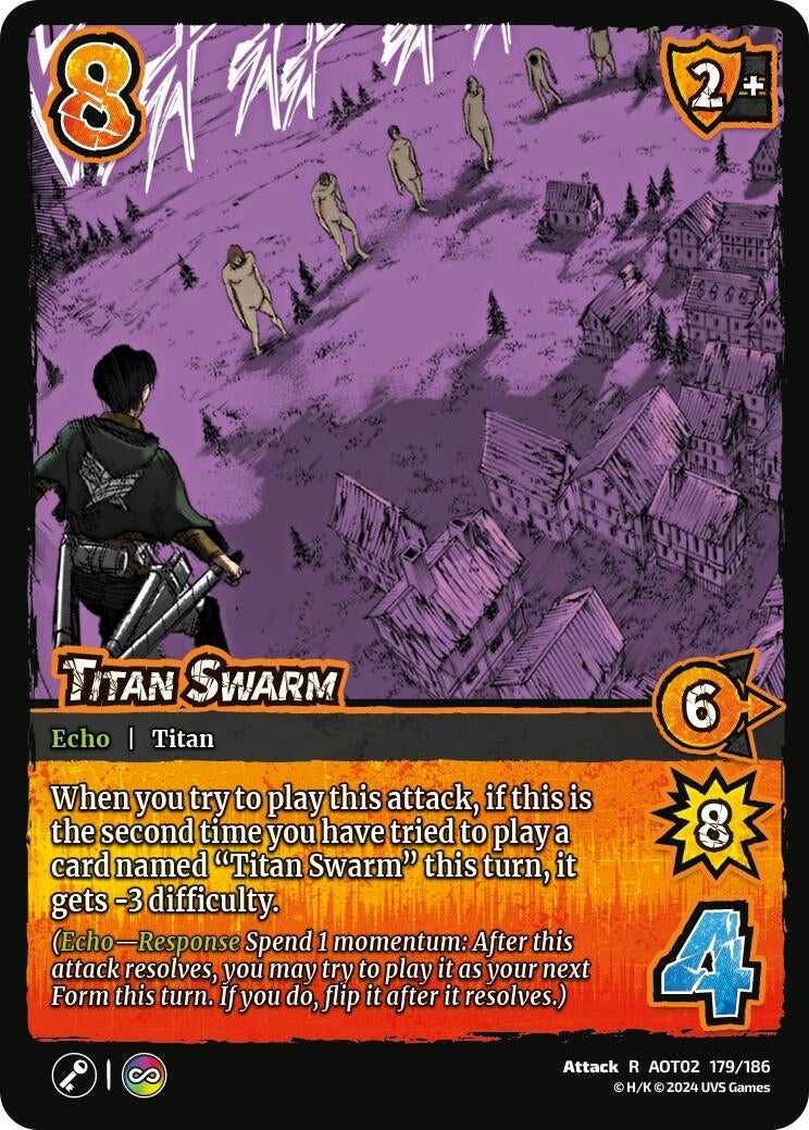 Image for Titan Swarm (Attack On Titan: Origins of Power) (179/186) - UniVersus