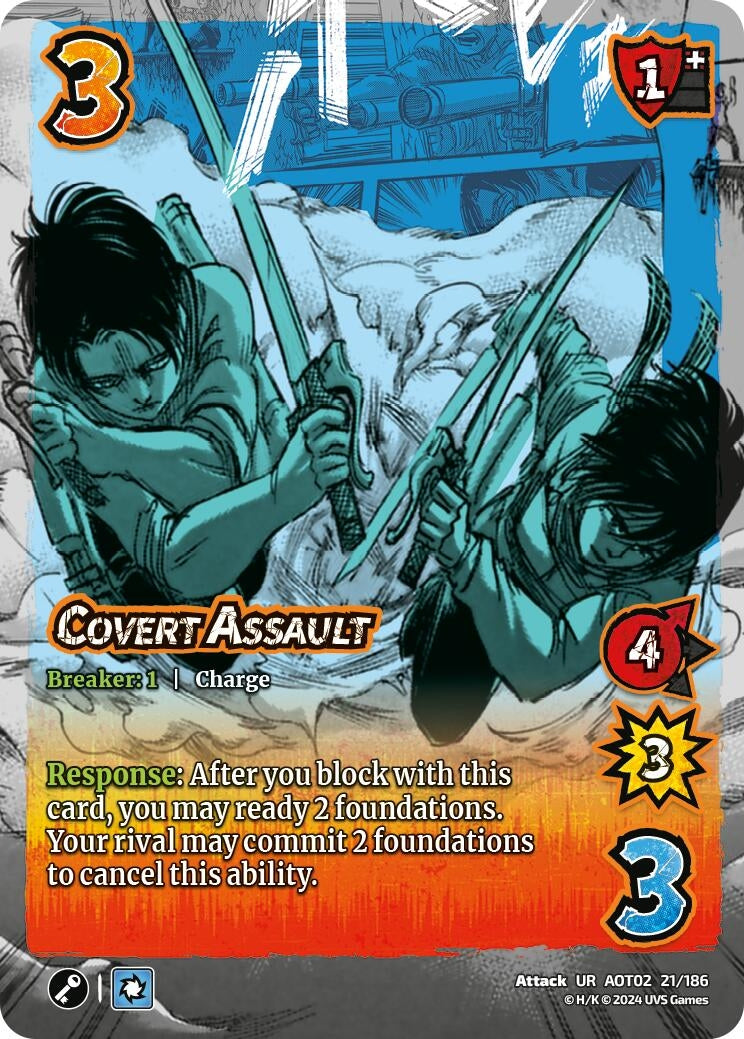 Image for Covert Assault (Attack On Titan: Origins of Power) (21/186) - UniVersus